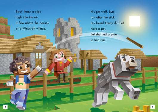 Minecraft Young Readers: Mobs in the Overworld