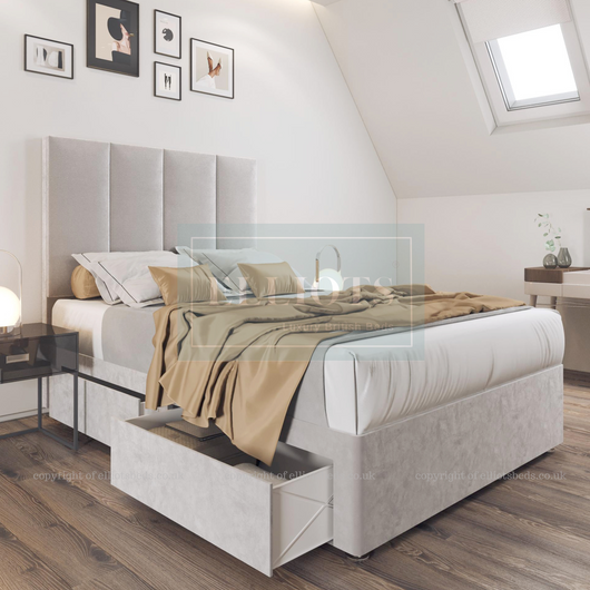 Dover Divan Storage Bed with Mattress