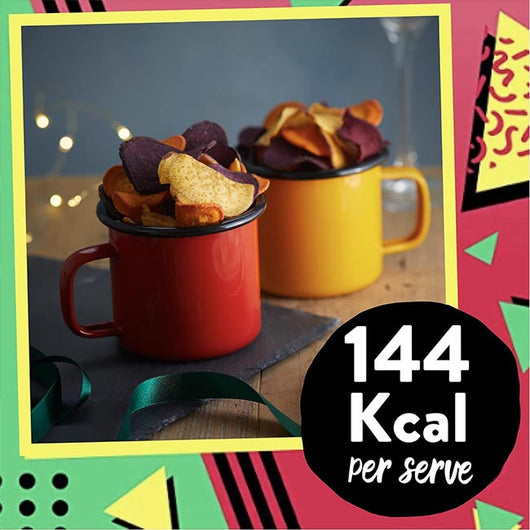 Emily - Vegetable Crisps - Rainbow Roots (Sweet Potato, Carrot & Beetroot)