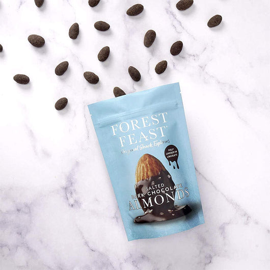Forest Feast - Dipped Almonds - Salted Dark Chocolate