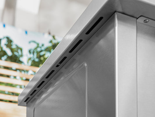 Outdoor Kitchen Platinum 33 in. Built-In Pizza Oven