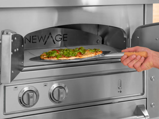Outdoor Kitchen Platinum 33 in. Built-In Pizza Oven