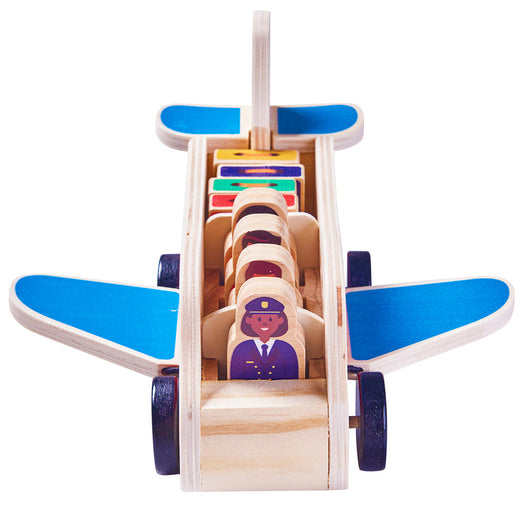Wooden Aeroplane - Toddler Toy Plane