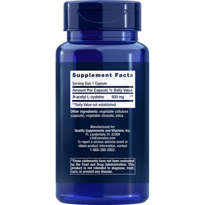 N-Acetyl-L-Cysteine (NAC) (600 mg) (60 Capsules)