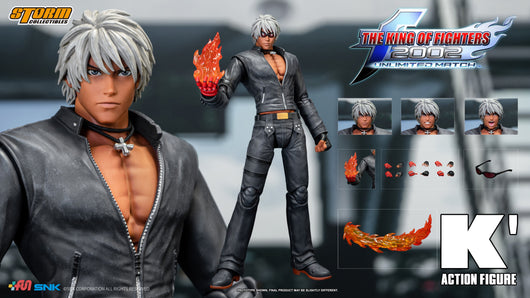 K' - King of Fighters 2002 UM Action Figure