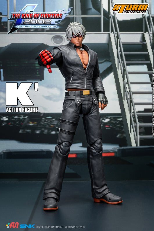 K' - King of Fighters 2002 UM Action Figure
