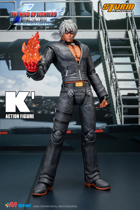K' - King of Fighters 2002 UM Action Figure