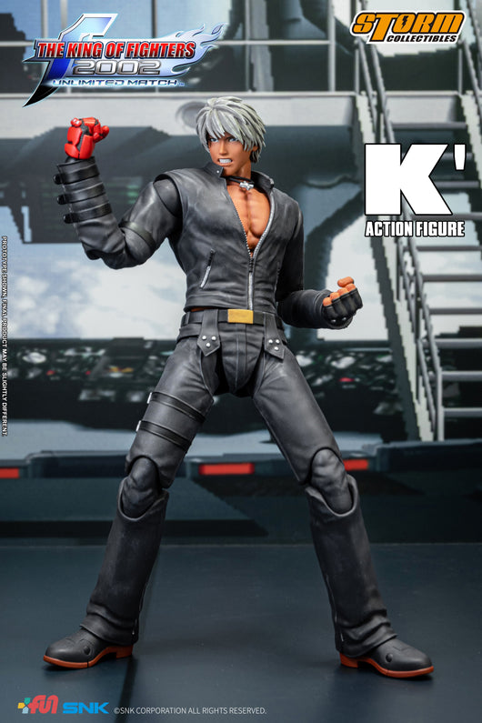 K' - King of Fighters 2002 UM Action Figure