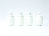 AggCoddler Malin Porcelain Multi-Purpose 4-Piece Gourmet Egg Cooker Set