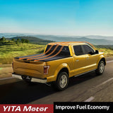 YITAMOTOR® Soft Tri-fold 2020-2024 Jeep Gladiator, Fleetside 5 ft Bed Truck Bed Tonneau Cover