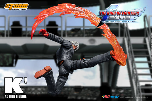 K' - King of Fighters 2002 UM Action Figure