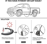 YITAMOTOR® 2019-2023 Dodge Ram 1500 Double & Crew Cab (Excludes Rebel) Fender Flares