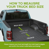 YITAMOTOR® 2022 2023 2024 Ford Maverick 4.5 Feet Soft Tri-fold Truck Bed Tonneau Cover