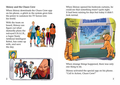 Collins Big Cat - Shinoy and the Chaos Crew: The Day the Rain Fell Up: Band 08/Purple