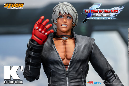 K' - King of Fighters 2002 UM Action Figure