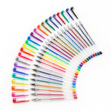 Exerz 24pcs gel pens in a wallet