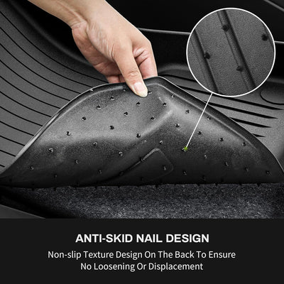 YITAMOTOR® Floor Mats for Honda Accord 2023 2024 & Honda Accord Hybrid 2023 2024, Custom Floor Liners Honda Accord Accessories, Floor Mats & Cargo Liner Set TPE Waterproof Car Accessories, Black