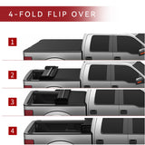 YITAMOTOR® Soft Quad Fold 2015-2024 Ford F-150, Styleside 5.5 ft Bed Truck Bed Tonneau Cover