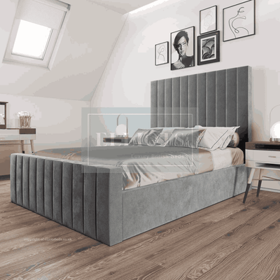 Athens Bed with Ottoman Storage Option