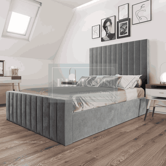 Athens Bed with Ottoman Storage Option
