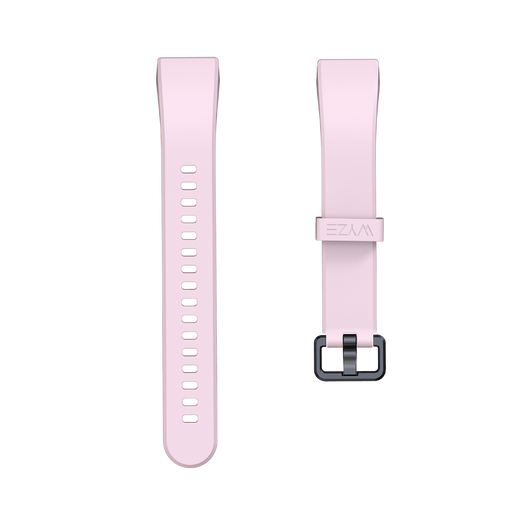 Pink Silicone Wyze Band Straps