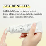Dr.Althea 345 Relief Cream – Daily Face Moisturizer with Niacinamide & Panthenol |1.7 Fl Oz