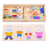 Kids Animal Puzzle - Dress Up Game