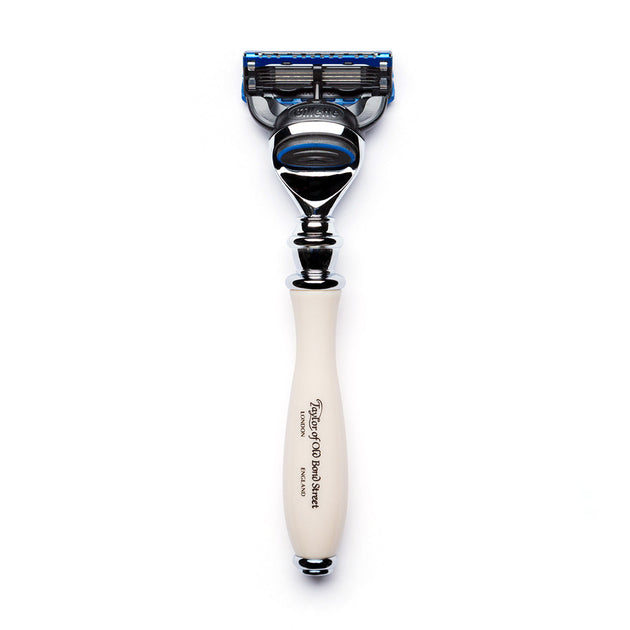 Victorian Fusion Razor with Imitation Ivory Handle | Brands Market