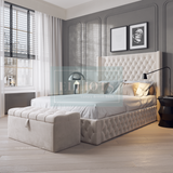 Knightsbridge Bed with Ottoman Storage Option