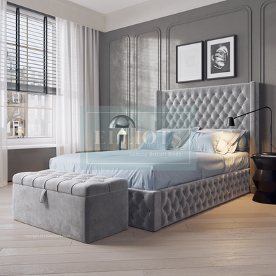 Knightsbridge Bed with Ottoman Storage Option