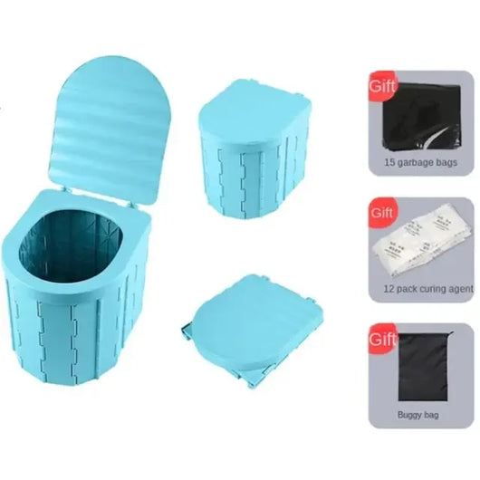 Portable Camping Toilet Foldable and Compact