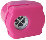 EXERZ Paper Punch Set 40pcs in a Storage Box Including Punches, Craft Scissors, Color Pens -Pink