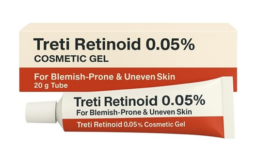 Retinol 0.05% Topical Gel – For Blemish-Prone & Uneven Skin
