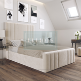 Stacey Bed with Ottoman Storage Option