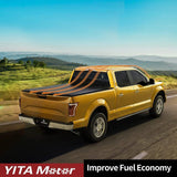 YITAMOTOR® Soft Roll Up Truck Bed Tonneau Cover for 2015-2022 Chevy Colorado/GMC Canyon, Fleetside 6.2 ft Bed