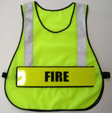 V5-TRC Velcro Title Vest with Reflective Stripes