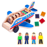 Wooden Aeroplane - Toddler Toy Plane