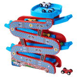 Car Garage Toy - Wooden Car Garage