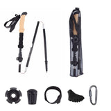 Aluminium Folding Hiking Sticks