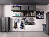 Pro Series 10 Piece Cabinet Set with Lockers, Tool Drawer Cabinet and 84 in. Worktop