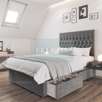 Madrid Divan Storage Bed with Mattress