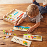 Wooden Puzzle See & Spell
