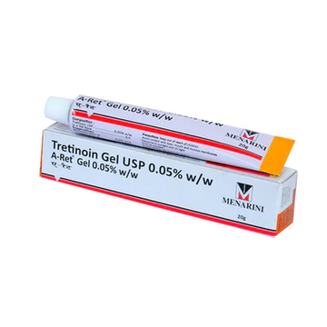 Retinol Gel (Tretinoin Gel 0.05%) by Menarini – UK Stock