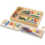 Wooden Puzzle See & Spell