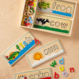 Wooden Puzzle See & Spell